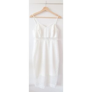 Park and Fifth Co. - Madison Dress - White  - Size 4